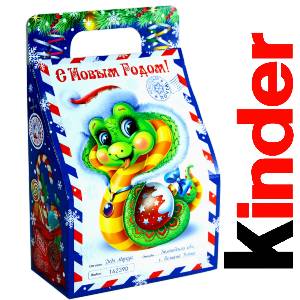 Детский подарок на Новый Год в жестяной упаковке весом 335 грамм по цене 1312 руб в Нижнем Новгороде