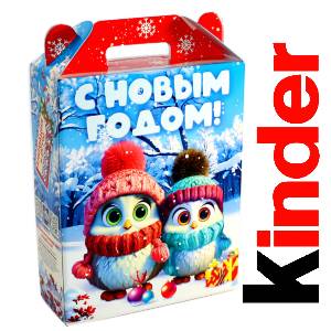 Детский подарок на Новый Год в жестяной упаковке весом 830 грамм по цене 3297 руб в Нижнем Новгороде